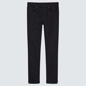 Black Uniqlo Selvedge Slim Fit Jeans 30x32